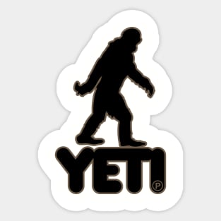 Yeti Clothes Sticker